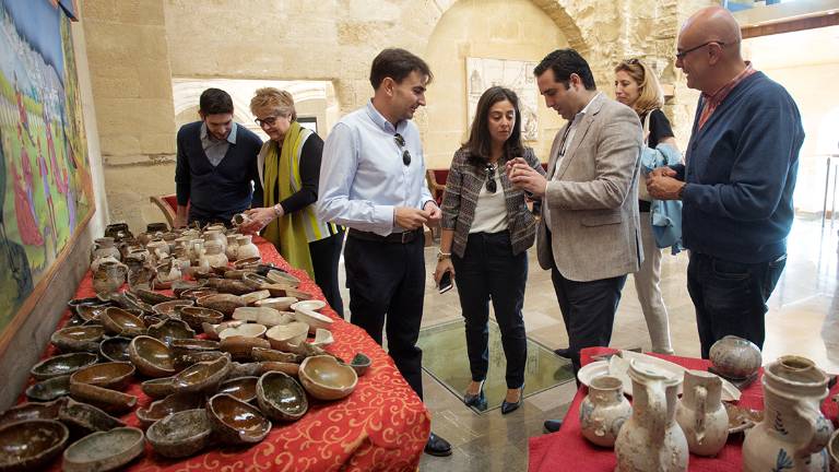 Hallazgo de más de 200 piezas en la excavación de la Mota