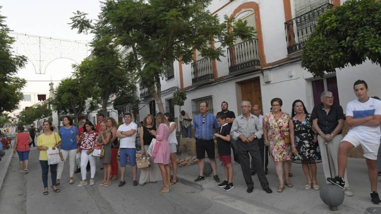 El esperado reencuentro en la calle con San Sebastián El esperado reencuentro en la calle con San Sebastián