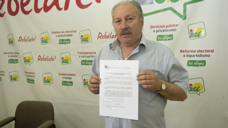 IU sin representación municipal tras pasar Martínez a los “no adscritos”
