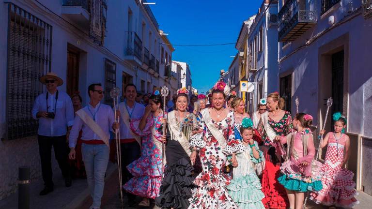 Peregrinos hacia El Batanejo