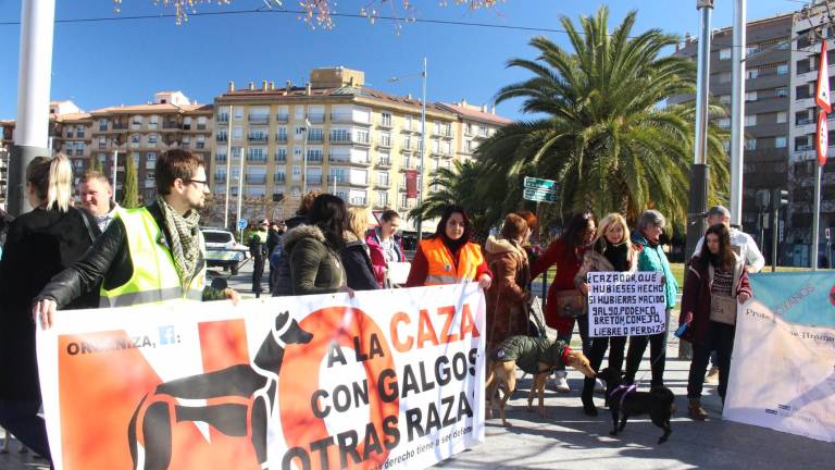 “No” mayúsculo a la caza con galgos u otras razas