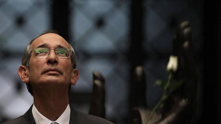 Detenido el expresidente de Guatemala Álvaro Colom Detenido el expresidente de Guatemala Álvaro Colom