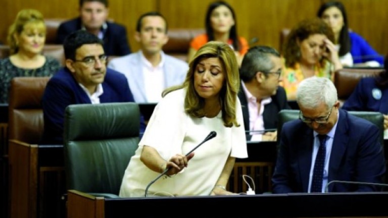 Los grupos parlamentarios dan el tercer no a Susana Díaz