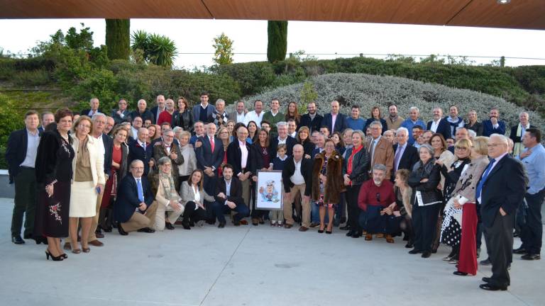 Fernández de Moya celebra las fiestas “entre amigos”