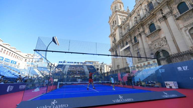 Victoria brasileña en el primer partido de la pista central del World Padel Tour Victoria brasileña en el primer partido de la pista central del World Padel Tour