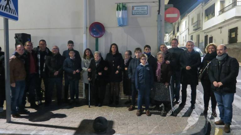 La ciudad homenajea a los hermanos Martínez Párraga