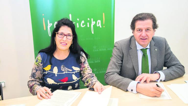 Convenio entre la Caja Rural de Jaén y la Asociación de Alzhéimer Convenio entre la Caja Rural de Jaén y la Asociación de Alzhéimer