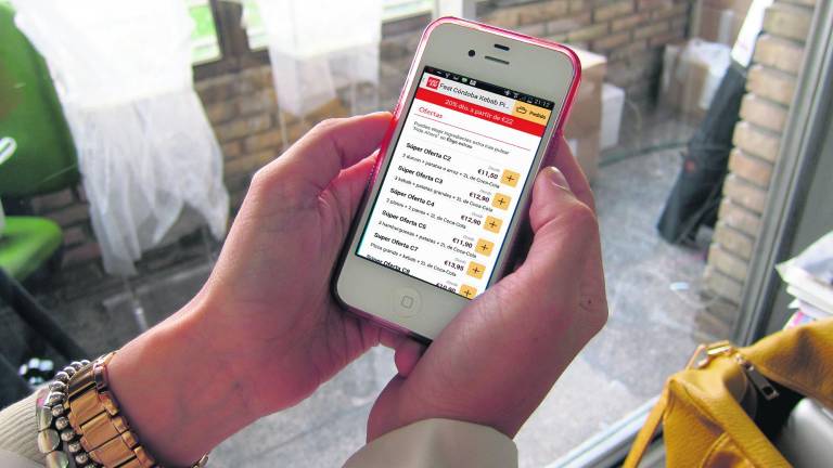 Las “app” de comida rápida llegan para los jiennenses