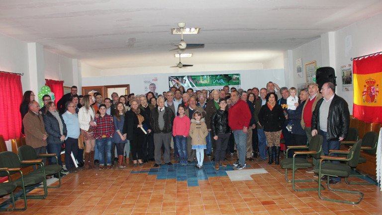 El PSOE celebra el Día de Andalucía y homenajea a los miembros de mayor edad