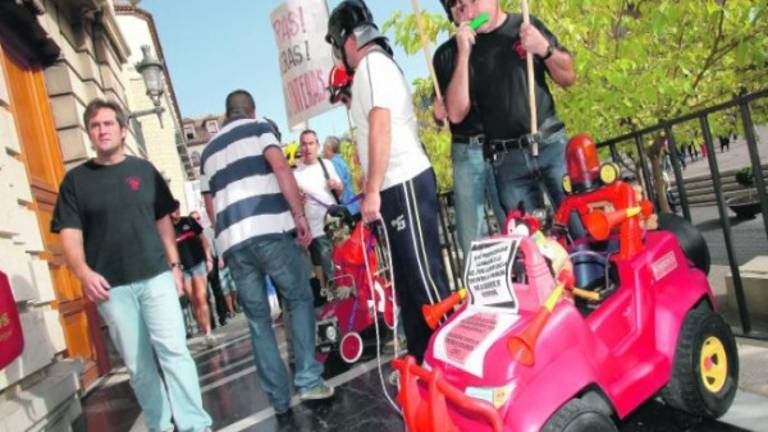 El dispositivo de Bomberos para San Lucas, sin perfilar El dispositivo de Bomberos para San Lucas, sin perfilar