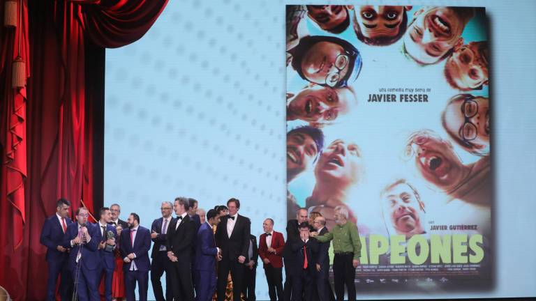 “El reino” triunfa en los Goya pero “Campeones” se lleva el premio a la Mejor Película “El reino” triunfa en los Goya pero “Campeones” se lleva el premio a la Mejor Película