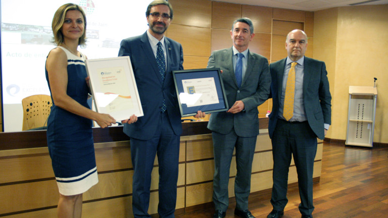 La Universidad de Jaén recibe el sello de Excelencia Europea