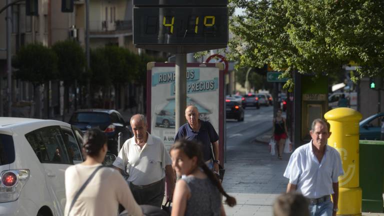 Las temperaturas rozarán los 40ºC el fin de semana Las temperaturas rozarán los 40ºC el fin de semana