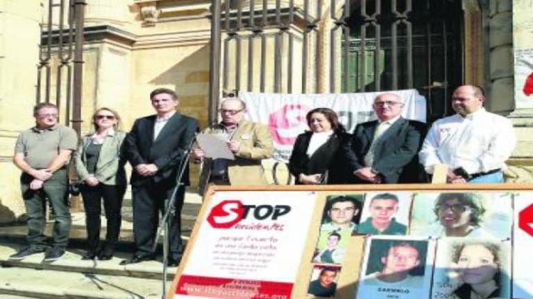 Las víctimas del tráfico, en el recuerdo Las víctimas del tráfico, en el recuerdo