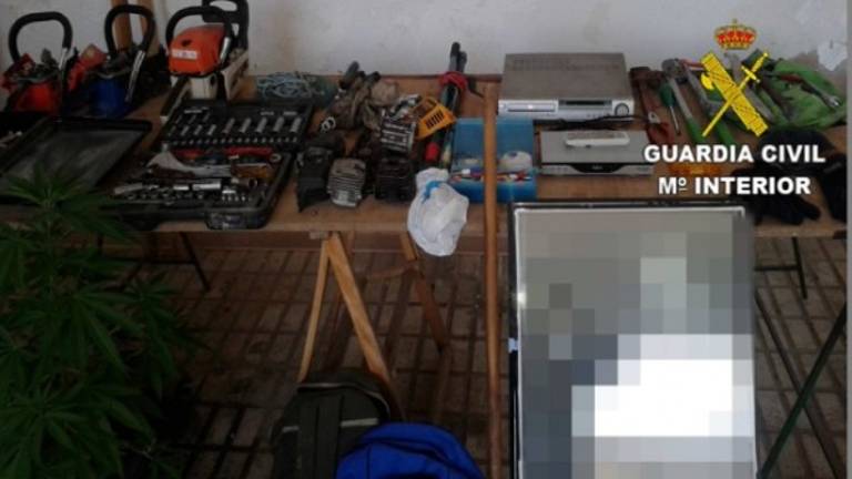 Dos detenidos acusados de desvalijar 13 viviendas y casas de campo