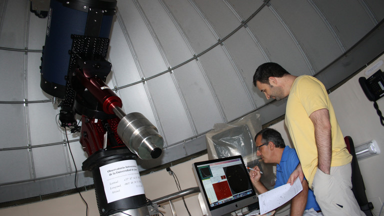 El telescopio de la Universidad de Jaén detecta un agujero negro