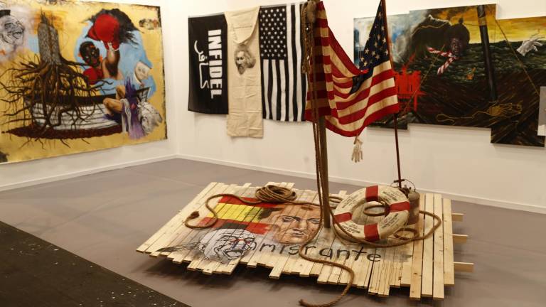 La crisis de los refugiados, presente en el arte de ARCO Madrid La crisis de los refugiados, presente en el arte de ARCO Madrid