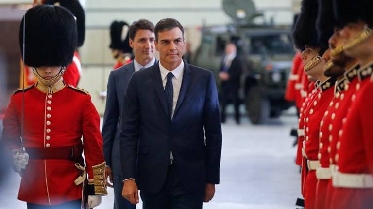Sánchez afirma que el Gobierno pretende hablar con Cataluña Sánchez afirma que el Gobierno pretende hablar con Cataluña