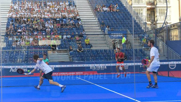 Victoria brasileña en el primer partido de la pista central del World Padel Tour Victoria brasileña en el primer partido de la pista central del World Padel Tour