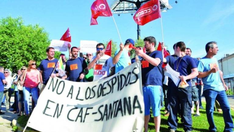 CAF-Santana sigue firme en su planteamiento inicial CAF-Santana sigue firme en su planteamiento inicial