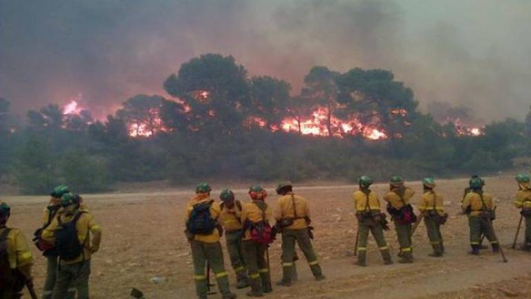 Extinguido el incendio de Quesada 25 días después Extinguido el incendio de Quesada 25 días después