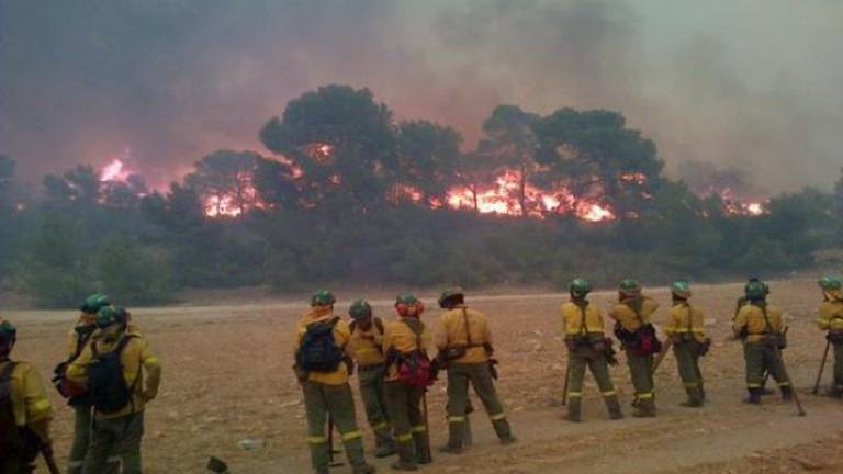 Extinguido el incendio de Quesada 25 días después