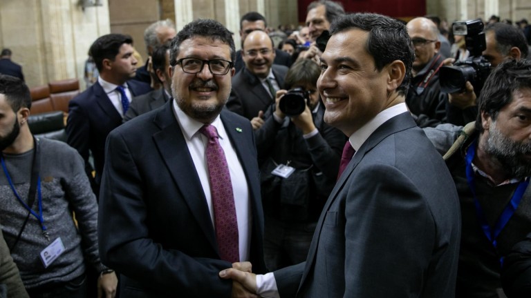 Moreno, nuevo presidente de la Junta de Andalucía