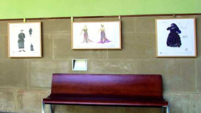 Bocetos de figurines de vestuario, en la UNIA Bocetos de figurines de vestuario, en la UNIA