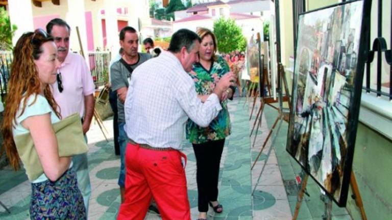 Artistas del pincel devoran el Parque Natural de Cazorla