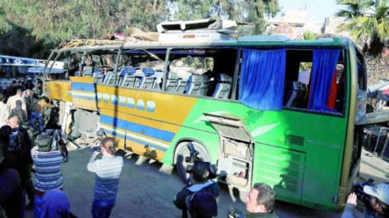 Bomba en un bus alcalaíno Bomba en un bus alcalaíno