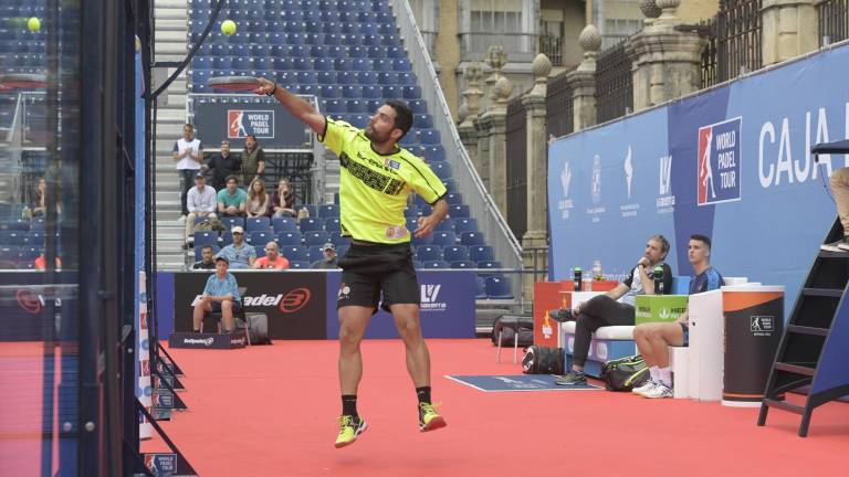 Luque dice adiós al Open Caja Rural con una buena imagen