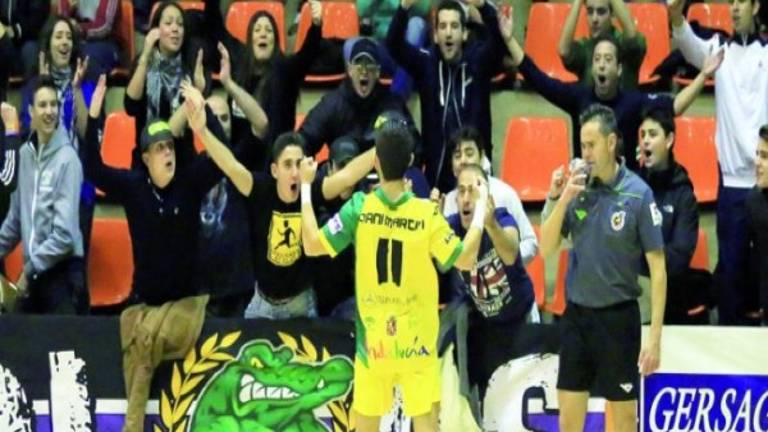 Dani Martín recupera su efectividad con el gol Dani Martín recupera su efectividad con el gol