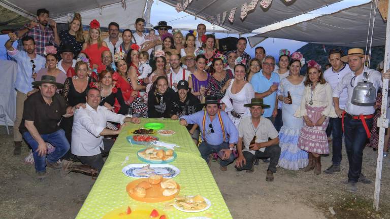 Una fiesta de familias y amigos