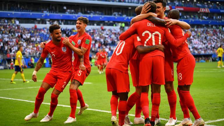 Una Inglaterra sin mucho brillo derrota a Suecia a balón parado