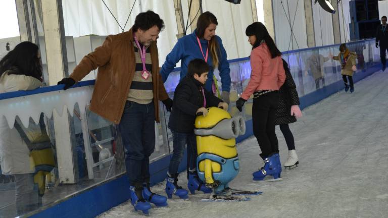 Patinadores de élite por un día