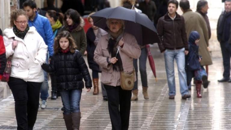 La lluvia arrecia y deja en la Bolera 120 litros por metro cuadrado La lluvia arrecia y deja en la Bolera 120 litros por metro cuadrado