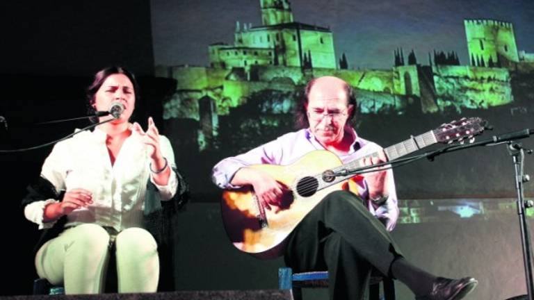 Duende en la inauguración del mirador de San Marcos