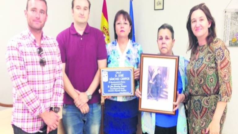 Recuerdo póstumo a un edil Recuerdo póstumo a un edil