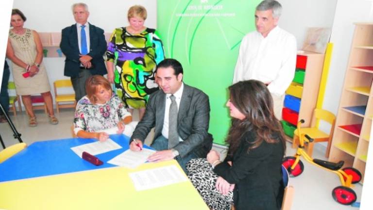 La guardería abrirá el 1 de octubre La guardería abrirá el 1 de octubre