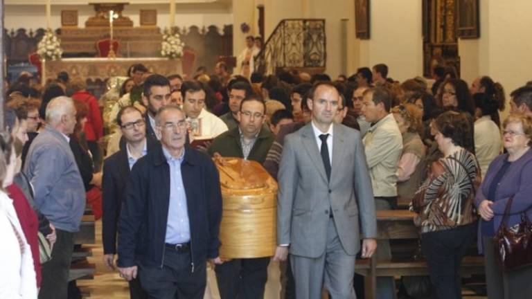 Mil personas dan el último adiós a Miguel en Montilla Mil personas dan el último adiós a Miguel en Montilla