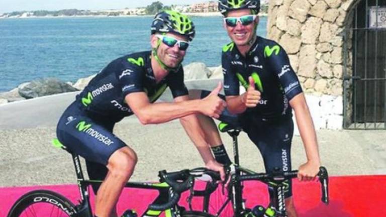 Moreno sigue en el Movistar, la mejor escuadra del mundo Moreno sigue en el Movistar, la mejor escuadra del mundo