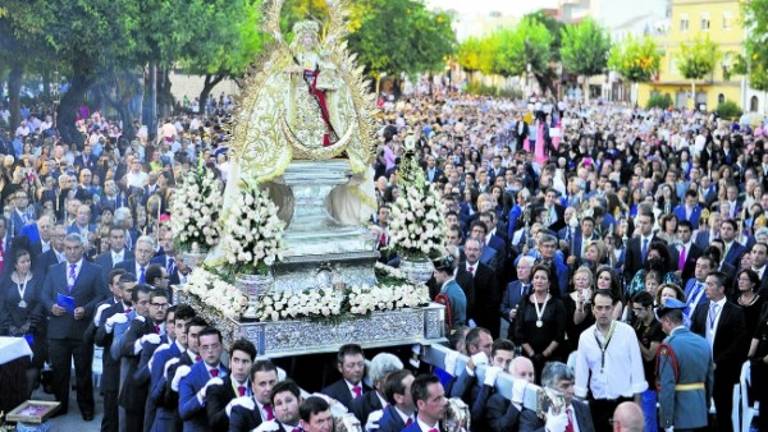 Porcuna goza junto con su patrona Porcuna goza junto con su patrona
