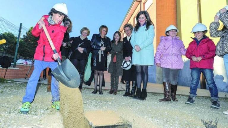 Los niños del “María Zambrano” estrenarán pistas el próximo curso Los niños del “María Zambrano” estrenarán pistas el próximo curso