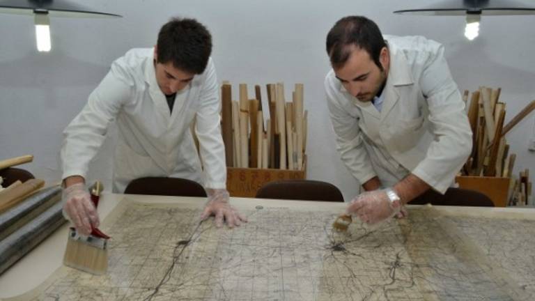Intentos de recuperar todo el archivo minero de Arrayanes Intentos de recuperar todo el archivo minero de Arrayanes
