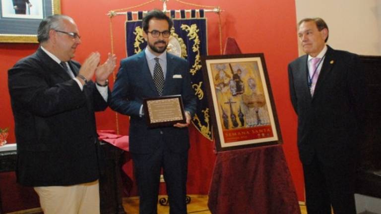 Un óleo de José María Carrillo para anunciar la Semana Santa Un óleo de José María Carrillo para anunciar la Semana Santa