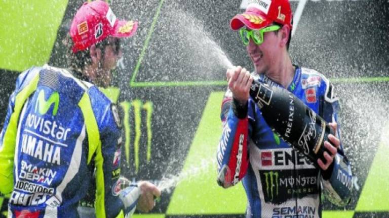 Lorenzo ya está al acecho de Rossi Lorenzo ya está al acecho de Rossi