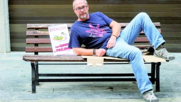 Juancarlos pone todo su humor al servicio del prójimo Juancarlos pone todo su humor al servicio del prójimo