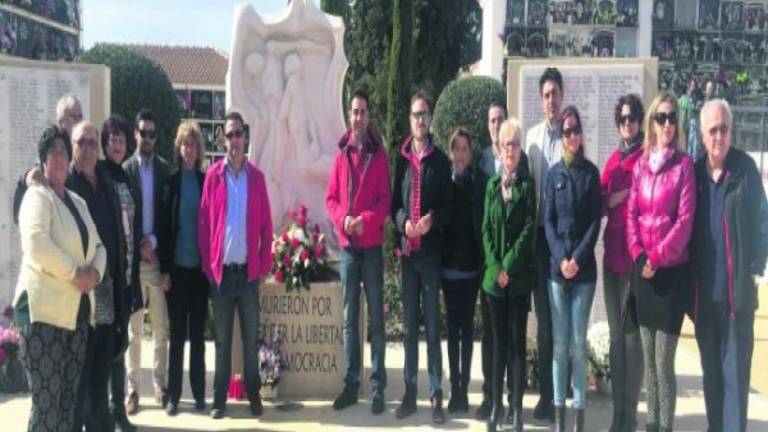 Sentido homenaje socialista póstumo en Alcalá Sentido homenaje socialista póstumo en Alcalá