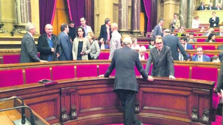 El Parlament inicia hoy la desconexión con España El Parlament inicia hoy la desconexión con España