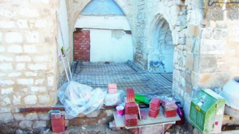 Hallada una cripta en las obras de San Millán Hallada una cripta en las obras de San Millán